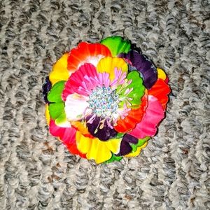 2 Tieks Neon flowers & 2 blue boxes